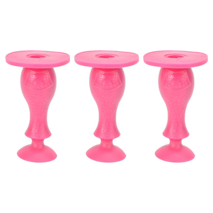 3Pcs Washer Door Stopper Front Load Washing Machine Door Holder Prop Rubber for Family UsePink V1294-YM0523-3113220014914