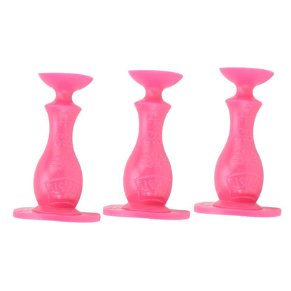 3Pcs Washer Door Stopper Front Load Washing Machine Door Holder Prop Rubber for Family UsePink V1294-YM0523-3113220014914