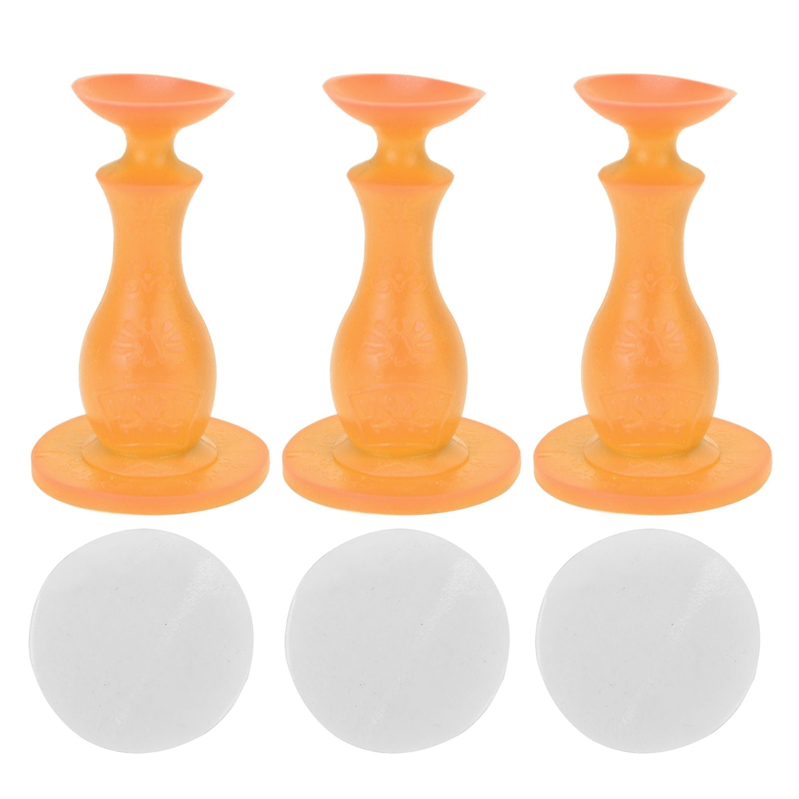 3Pcs Washer Door Stopper Front Load Washing Machine Door Holder Prop Rubber for Family UseOrange V1294-YM0523-3113220014915