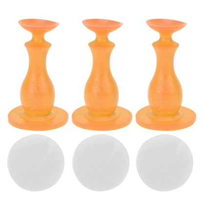 3Pcs Washer Door Stopper Front Load Washing Machine Door Holder Prop Rubber for Family UseOrange V1294-YM0523-3113220014915