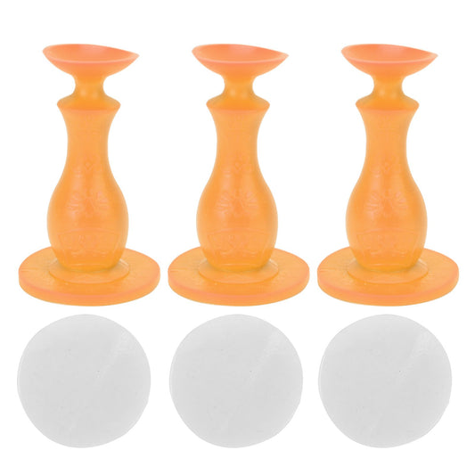 3Pcs Washer Door Stopper Front Load Washing Machine Door Holder Prop Rubber for Family UseOrange V1294-YM0523-3113220014915