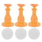 3Pcs Washer Door Stopper Front Load Washing Machine Door Holder Prop Rubber for Family UseOrange V1294-YM0523-3113220014915