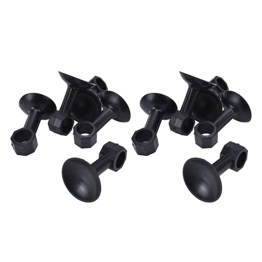 10Pcs Round Rubber Washer Door Stopper Washing Machine Door Holder Prop Holder for Front Load TypeBlack V1294-YM0523-3113220015311