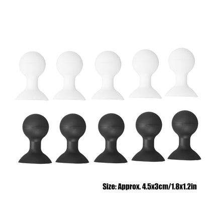 10PCS Washer Door Prop Stopper Rubber Washing Machine Door Holder Universal for Front Load Washer V1294-YM0523-3113220015411
