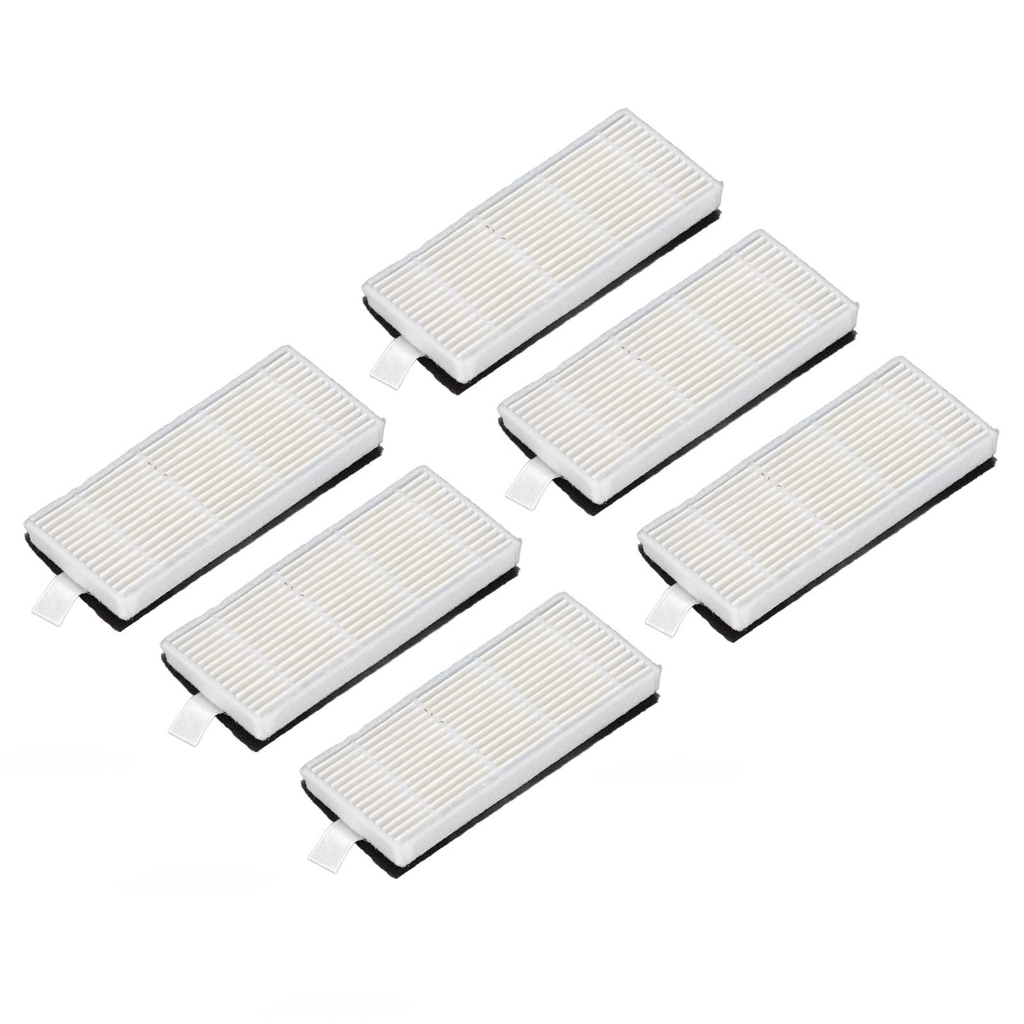 6pcs/set Sweeper Filter Replacement Parts for Lydsto R1 Filter Element Filter Screen Kit V1294-YM0523-3113220015811