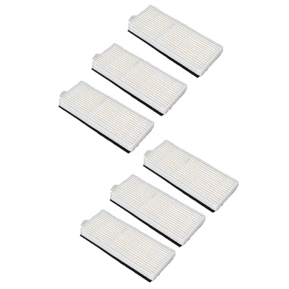 6pcs/set Sweeper Filter Replacement Parts for Lydsto R1 Filter Element Filter Screen Kit V1294-YM0523-3113220015811