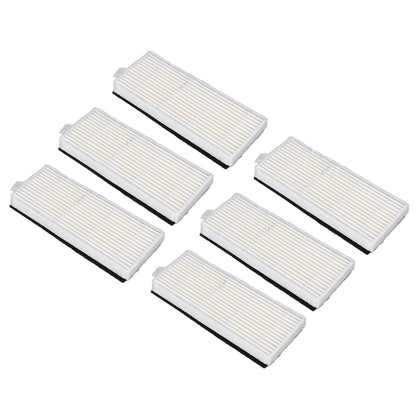 6pcs/set Sweeper Filter Replacement Parts for Lydsto R1 Filter Element Filter Screen Kit V1294-YM0523-3113220015811