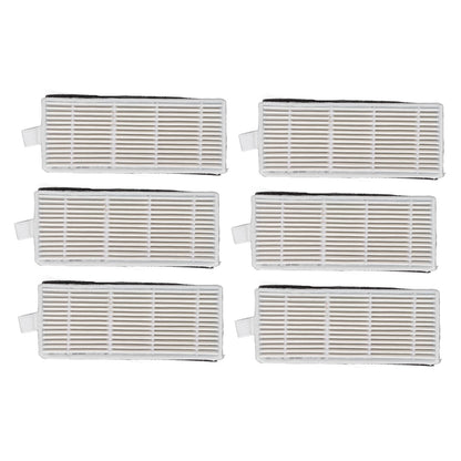 6pcs/set Sweeper Filter Replacement Parts for Lydsto R1 Filter Element Filter Screen Kit V1294-YM0523-3113220015811