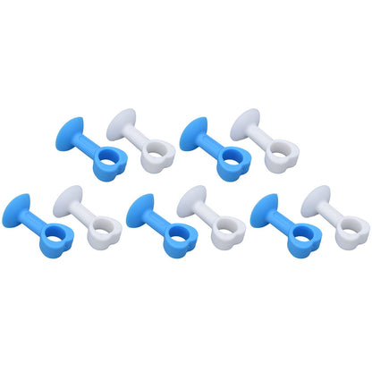 10Pcs Washer Door Prop Soft Durable Rubber Suction Cup Design Keey Dryness Air Circulation Washing Machine V1294-YM0523-3113220016211