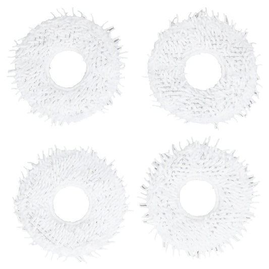 4Pcs Sweeper Replacement Mop Cloth Cleaning Mop Pad Non Woven Cloth for N9+ Sweeper Robot V1294-YM0523-3113220016311