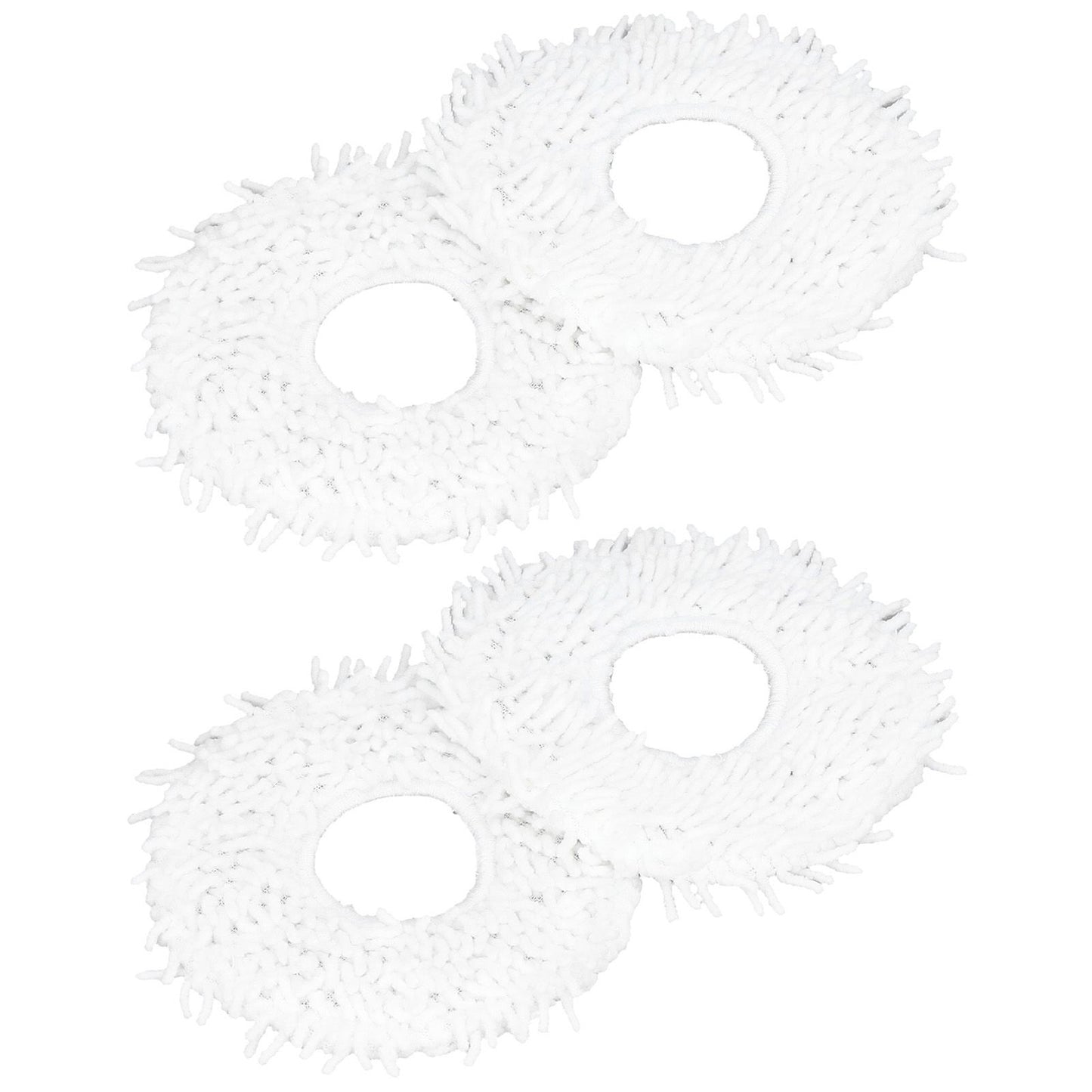 4Pcs Sweeper Replacement Mop Cloth Cleaning Mop Pad Non Woven Cloth for N9+ Sweeper Robot V1294-YM0523-3113220016311
