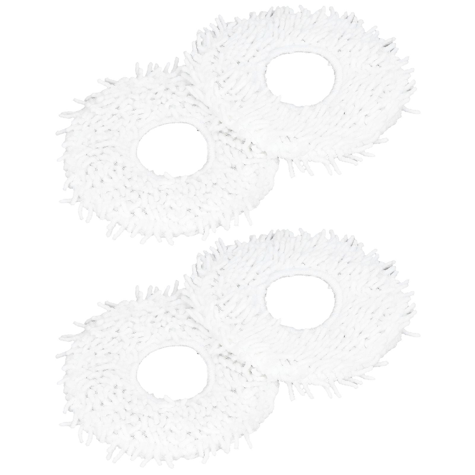 4Pcs Sweeper Replacement Mop Cloth Cleaning Mop Pad Non Woven Cloth for N9+ Sweeper Robot V1294-YM0523-3113220016311