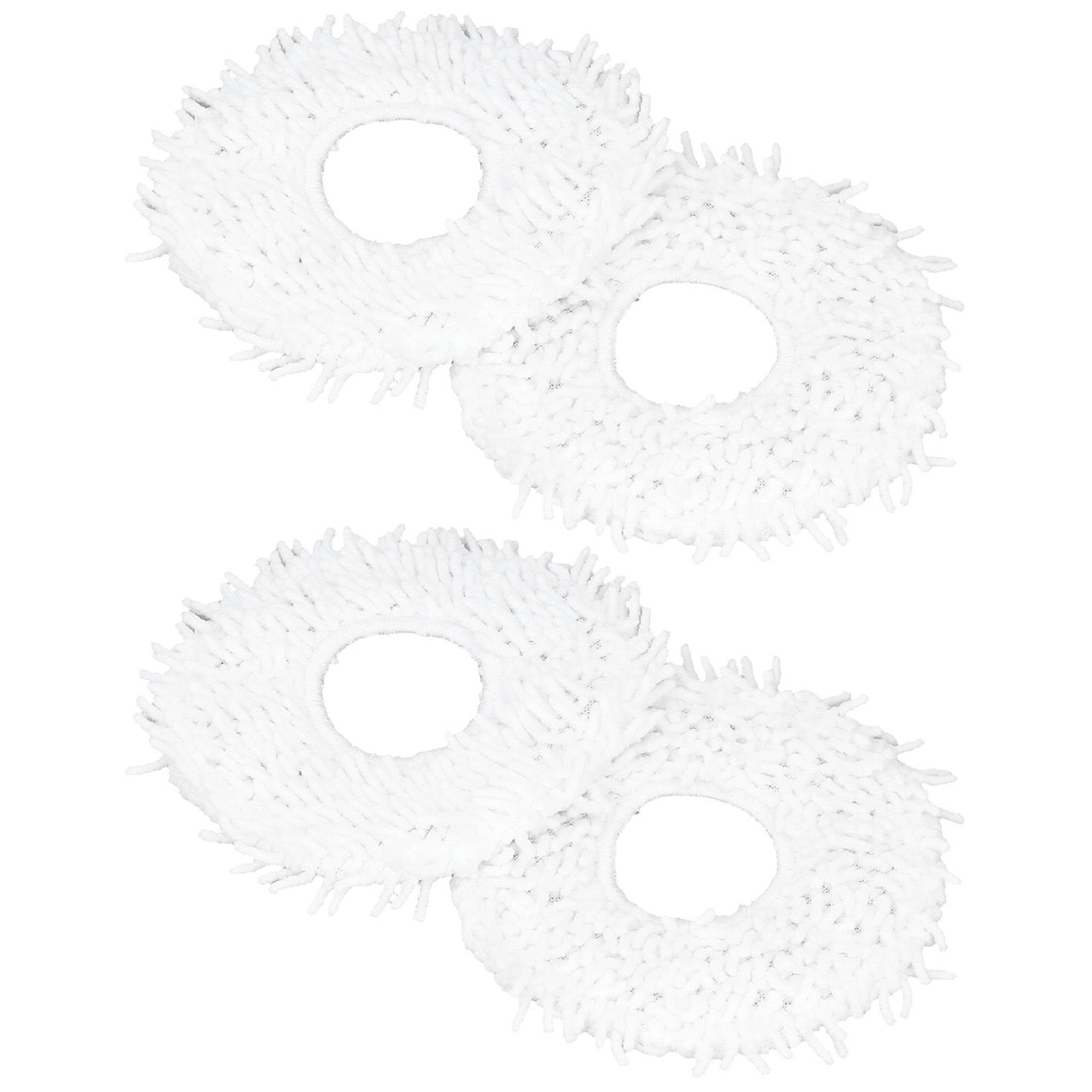 4Pcs Sweeper Replacement Mop Cloth Cleaning Mop Pad Non Woven Cloth for N9+ Sweeper Robot V1294-YM0523-3113220016311
