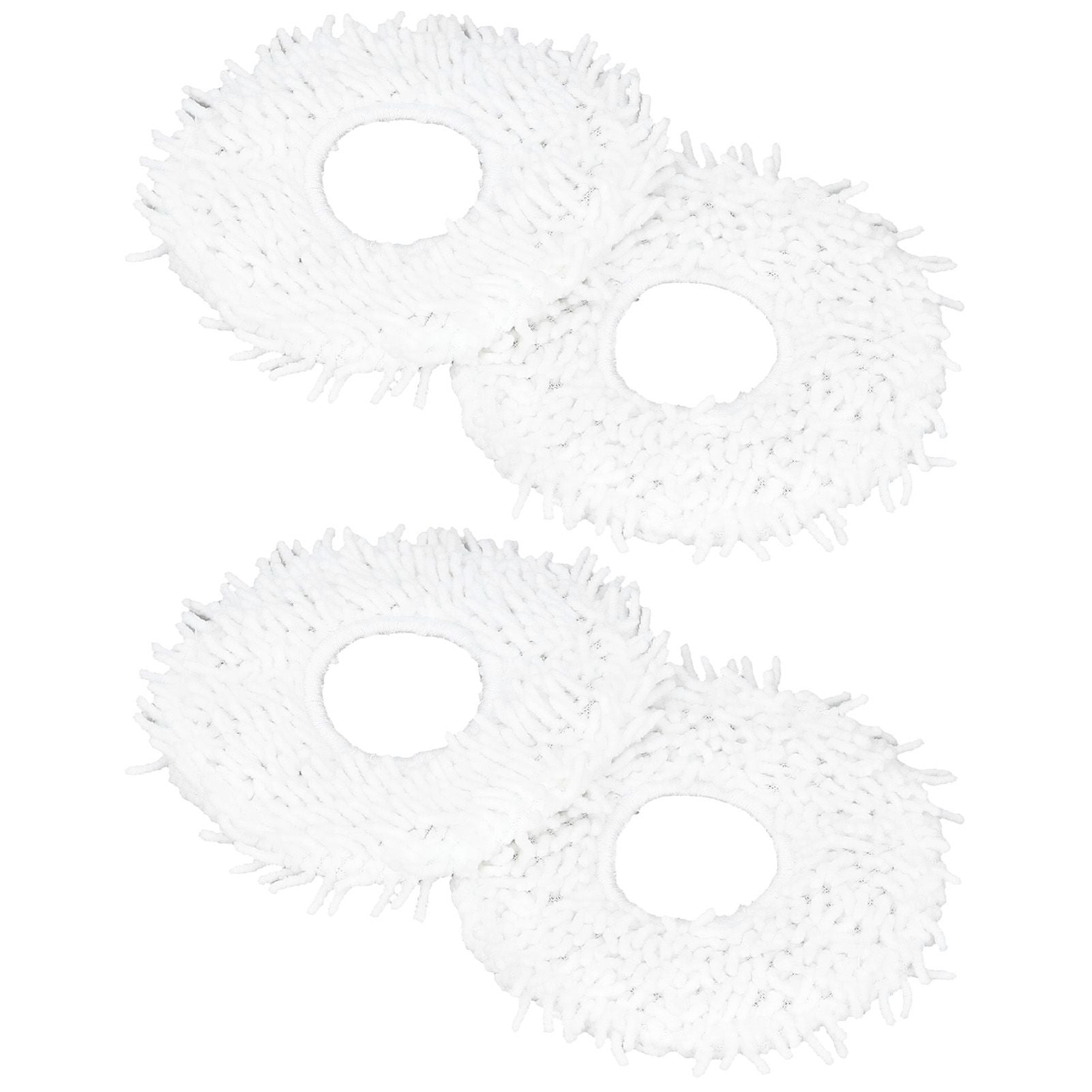 4Pcs Sweeper Replacement Mop Cloth Cleaning Mop Pad Non Woven Cloth for N9+ Sweeper Robot V1294-YM0523-3113220016311
