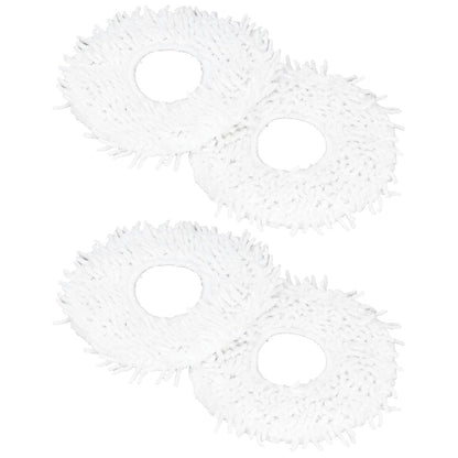 4Pcs Sweeper Replacement Mop Cloth Cleaning Mop Pad Non Woven Cloth for N9+ Sweeper Robot V1294-YM0523-3113220016311