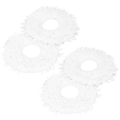 4Pcs Sweeper Replacement Mop Cloth Cleaning Mop Pad Non Woven Cloth for N9+ Sweeper Robot V1294-YM0523-3113220016311