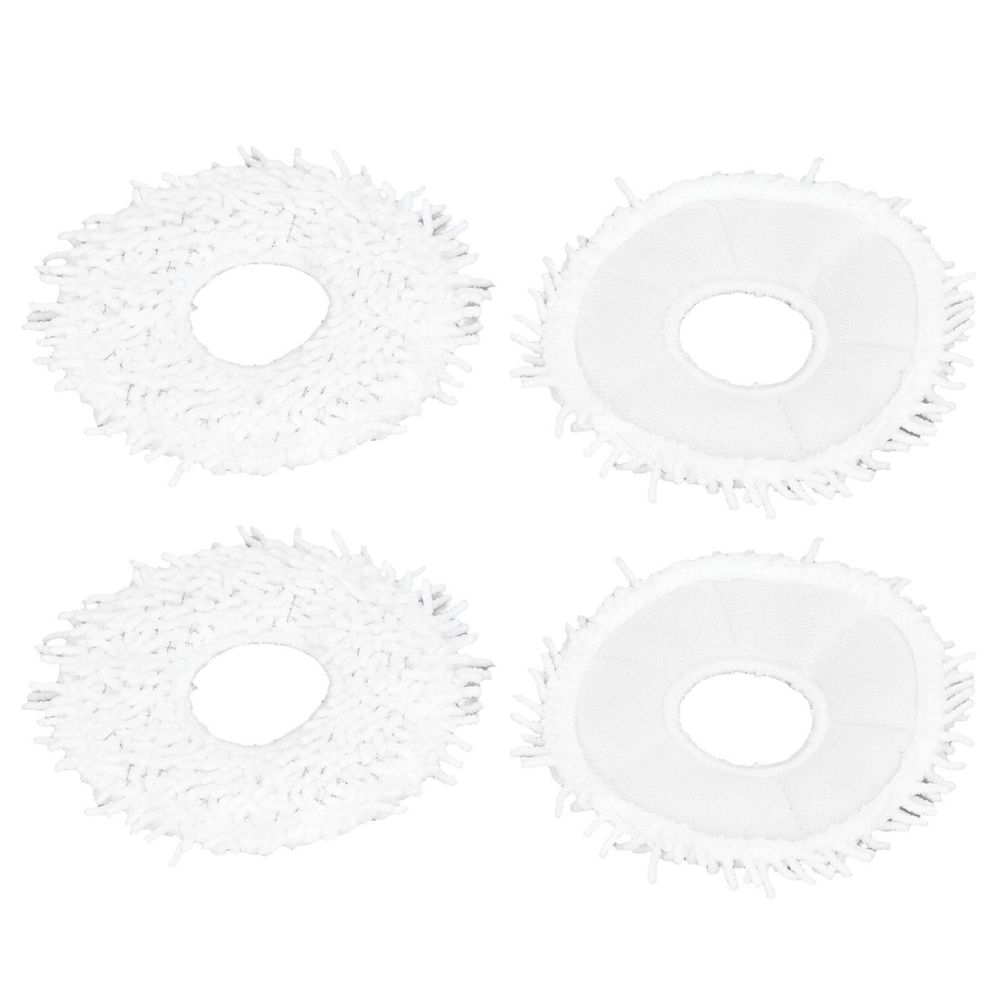 4Pcs Sweeper Replacement Mop Cloth Cleaning Mop Pad Non Woven Cloth for N9+ Sweeper Robot V1294-YM0523-3113220016311