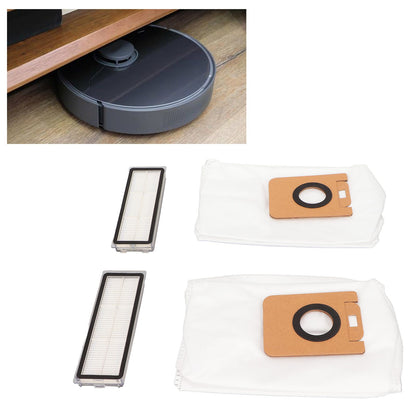 2set Cleaner Filter Dust Bag Set Improving Cleaning Efficiency Replaceable Filter Dust Bag for Dreame L10plus V1294-YM0523-3113220016611