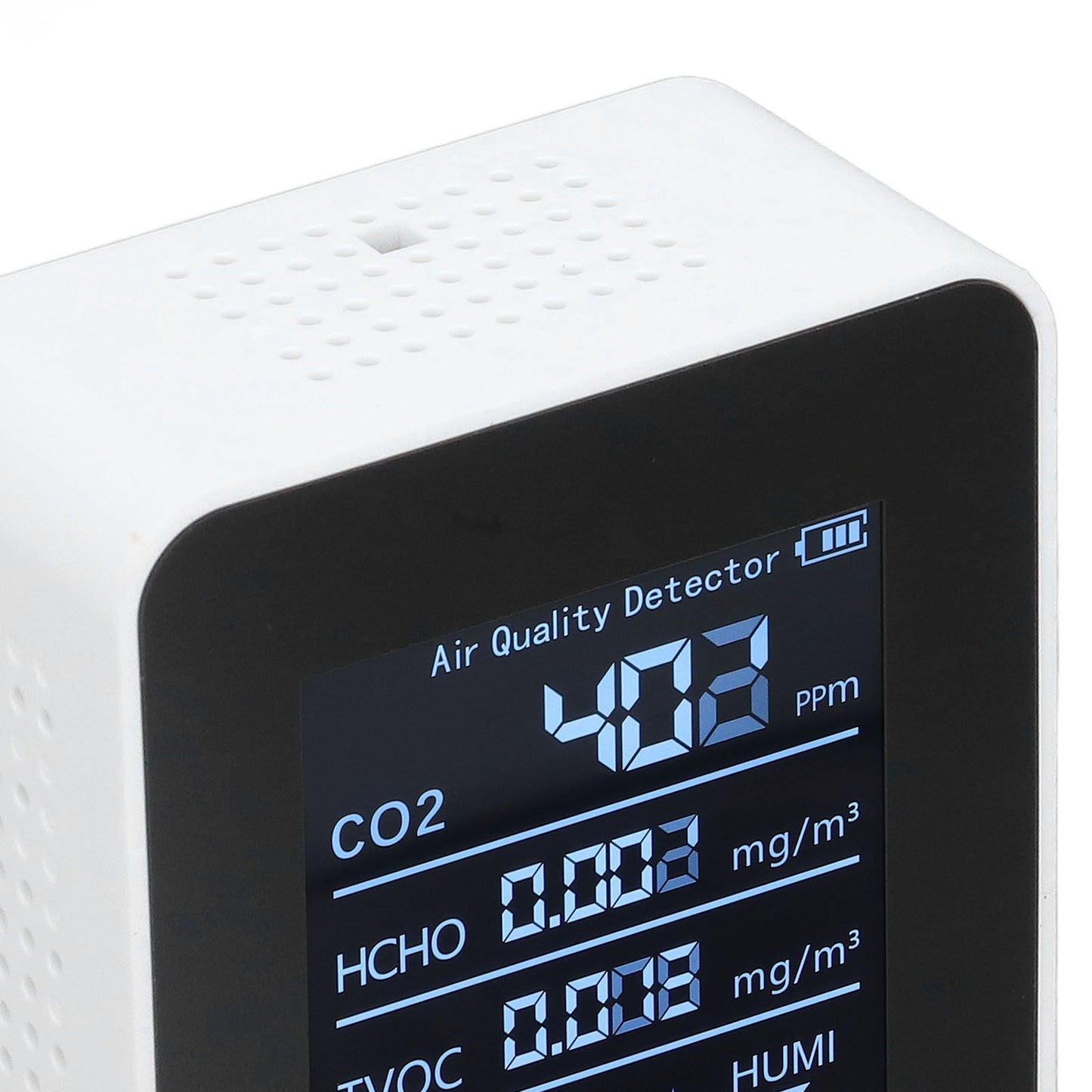 5 in 1 Air Quality Monitor Bluetooth APP Carbon Dioxide Detector USB Charging TVOC Temperature Humidity HCHO V1294-YM0523-3113220017311