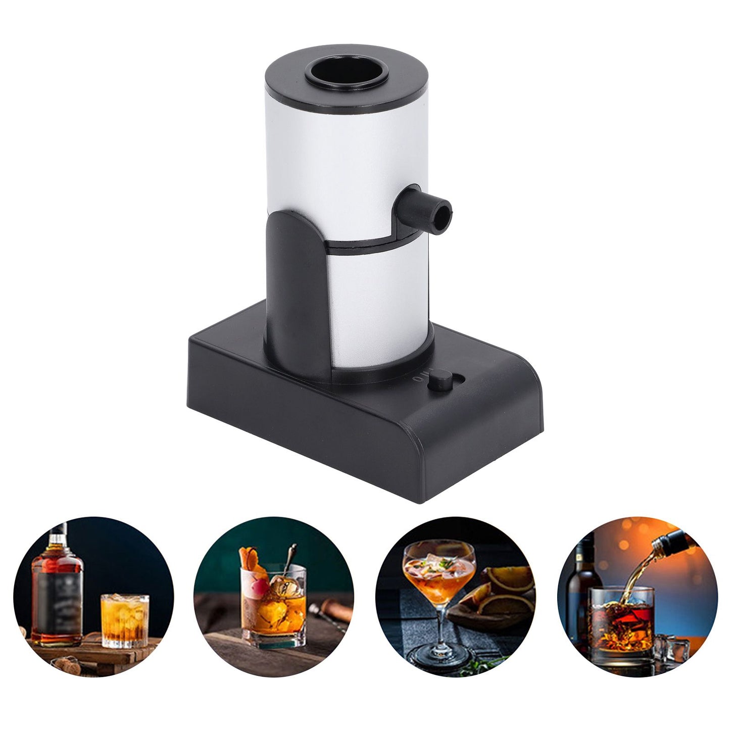 Smoke Infuser Handheld Easy Clean Smoking Device Wood Cocktail Smoker for Sous Vide Meat Salmon V1294-YM0523-3113220018911