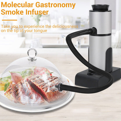 Portable Smoking Device Handheld Wood Smoke Infuser for Food Cooking Cocktail Drinks Molecular Gastronomy V1294-YM0523-3113220019211
