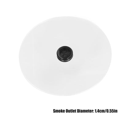 2Pcs/Set Smoke Infuser Lid Cocktail Drinks Round Cover for Beverages Wine Cocktails Whiskey V1294-YM0523-3113220019311