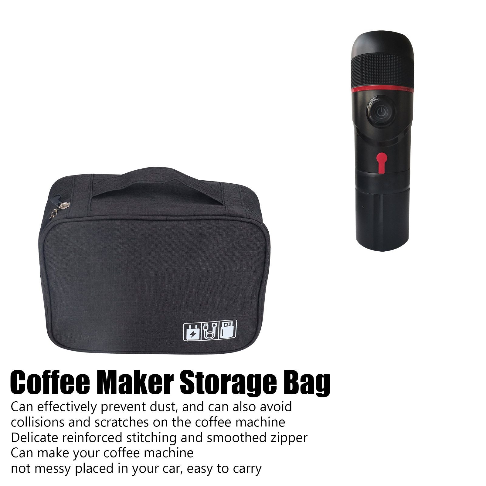 Coffee Maker Bag Coffee Machine Storage Bag Multifunctional Travel Storage Bag for Outdoor V1294-YM0523-3113220020711