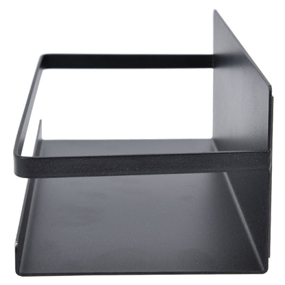 Kitchen Rack Space Saving Spice Shelf Organizer Magnetic Single Tier Iron for StorageBlack V1294-YM0523-3113220021712