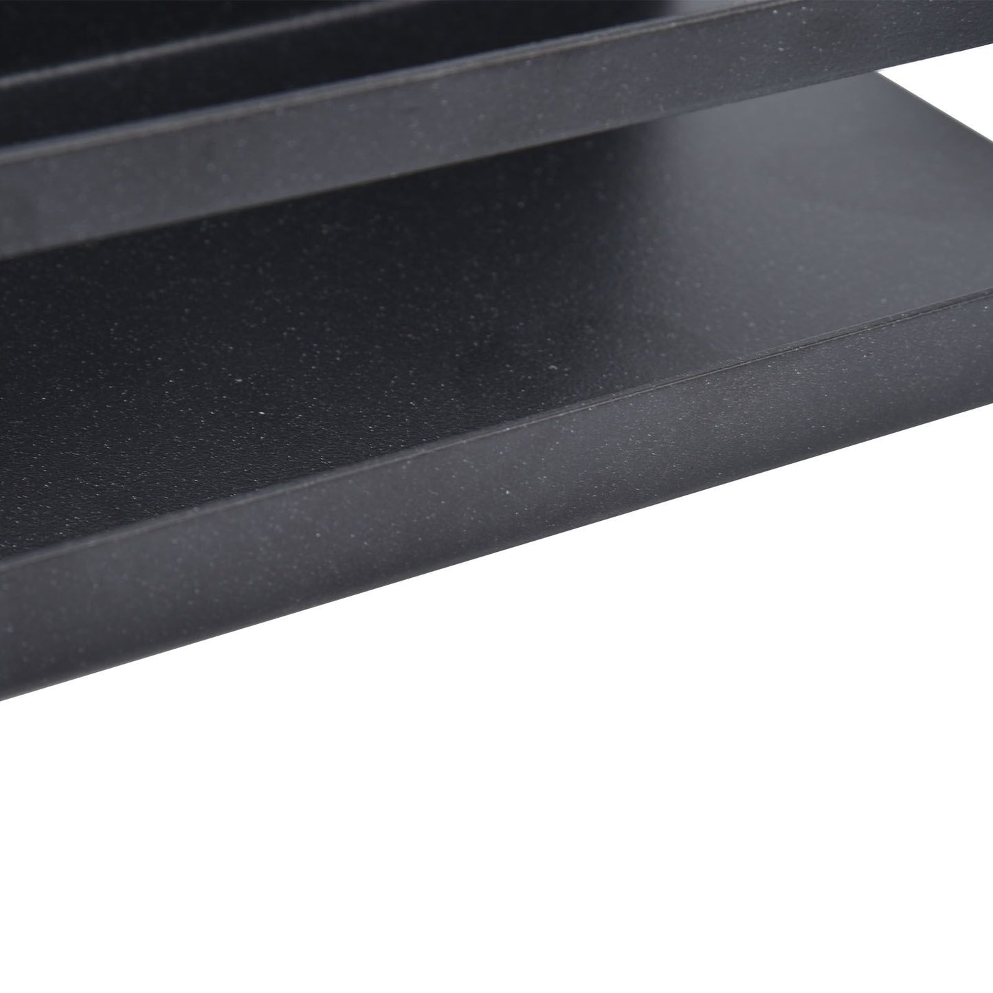 Kitchen Rack Space Saving Spice Shelf Organizer Magnetic Single Tier Iron for StorageBlack V1294-YM0523-3113220021712