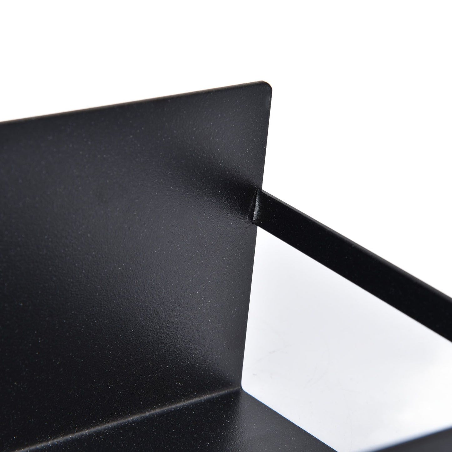 Kitchen Rack Space Saving Spice Shelf Organizer Magnetic Single Tier Iron for StorageBlack V1294-YM0523-3113220021712