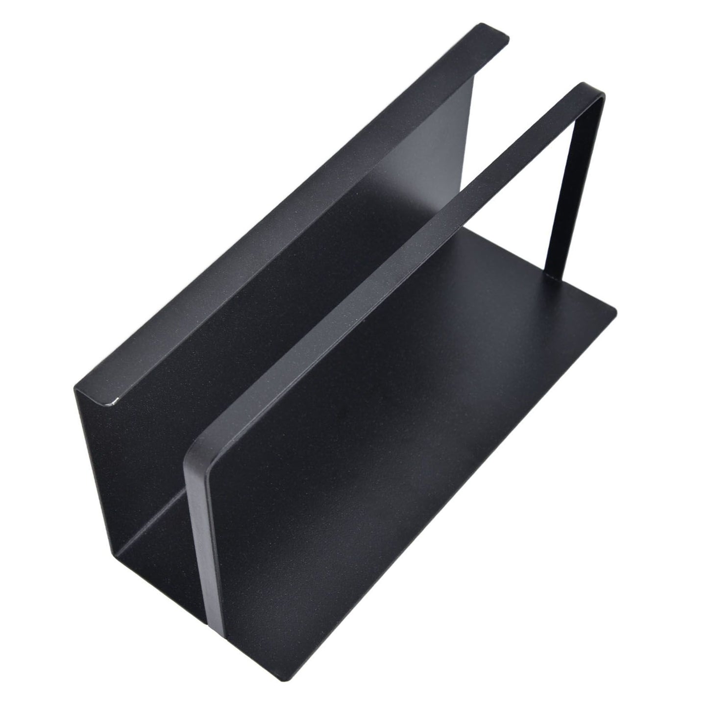 Kitchen Rack Space Saving Spice Shelf Organizer Magnetic Single Tier Iron for StorageBlack V1294-YM0523-3113220021712