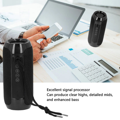 Portable Bluetooth Speaker USB Charging Outdoor Wireless Stereo Speaker Built in Battery V1294-YM0523-3113220025111