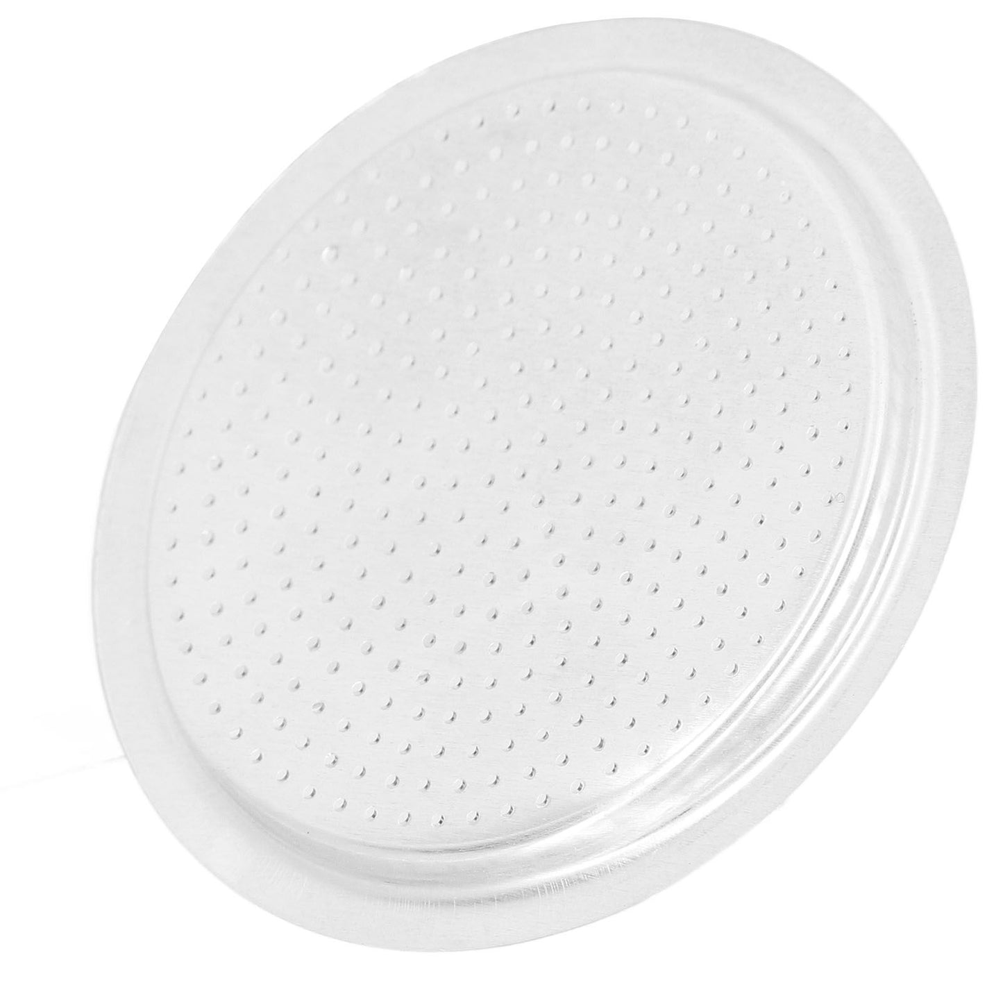 Coffee Pot Filter Sealing Ring and Filter Set Reusable Aluminum Filter Disc for Coffee Makingfor 3 People V1294-YM0523-3113220025511