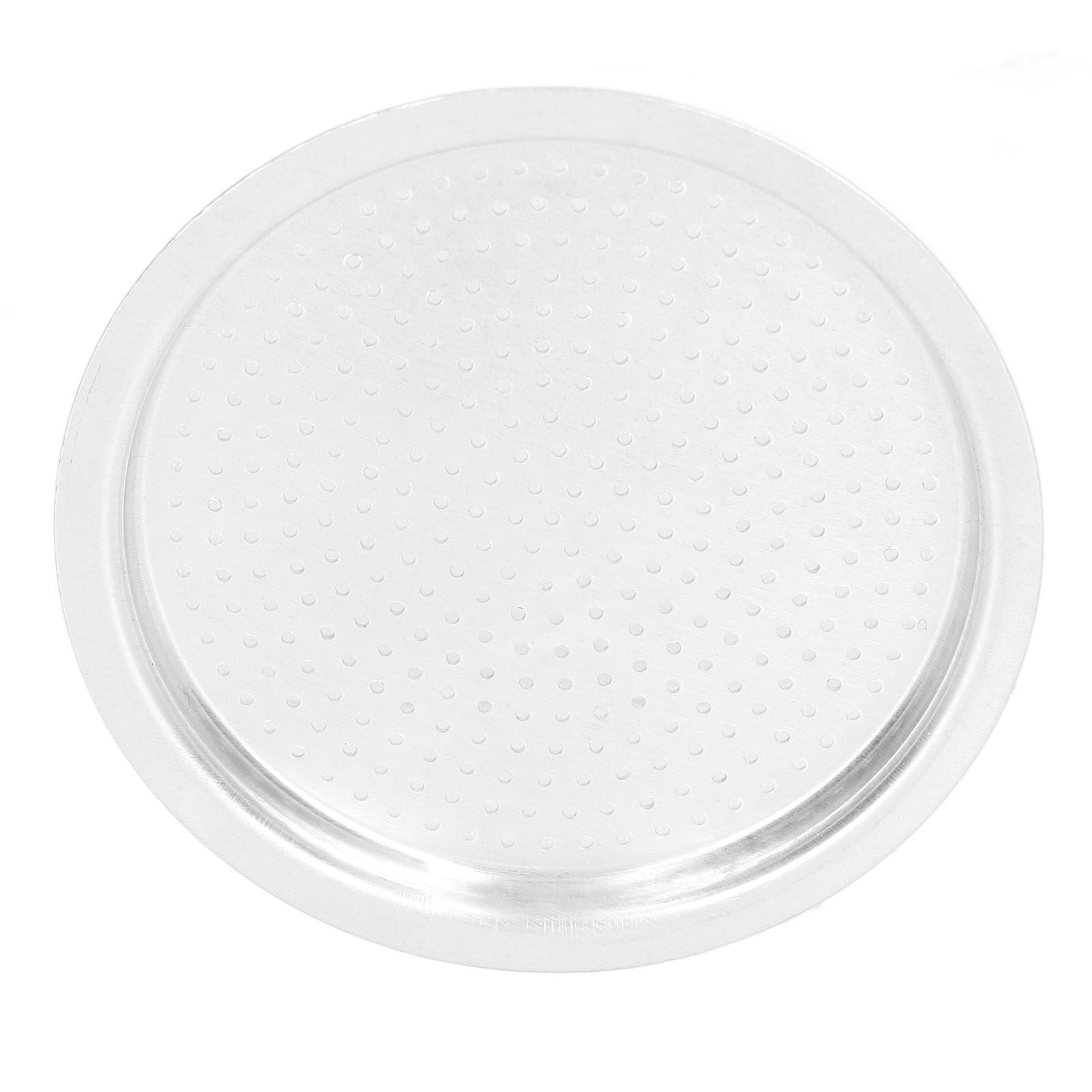 Coffee Pot Filter Sealing Ring and Filter Set Reusable Aluminum Filter Disc for Coffee Makingfor 3 People V1294-YM0523-3113220025511