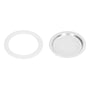 Coffee Pot Filter Sealing Ring and Filter Set Reusable Aluminum Filter Disc for Coffee Makingfor 6 People V1294-YM0523-3113220025512