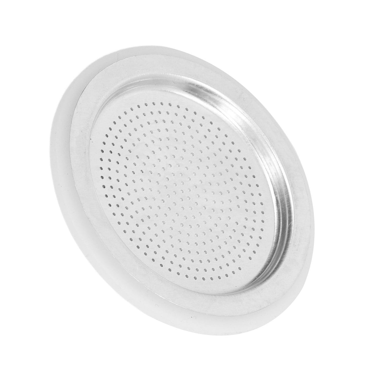 Coffee Pot Filter Sealing Ring and Filter Set Reusable Aluminum Filter Disc for Coffee Makingfor 6 People V1294-YM0523-3113220025512