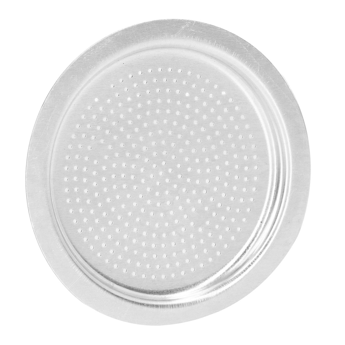 Coffee Pot Filter Sealing Ring and Filter Set Reusable Aluminum Filter Disc for Coffee Makingfor 6 People V1294-YM0523-3113220025512