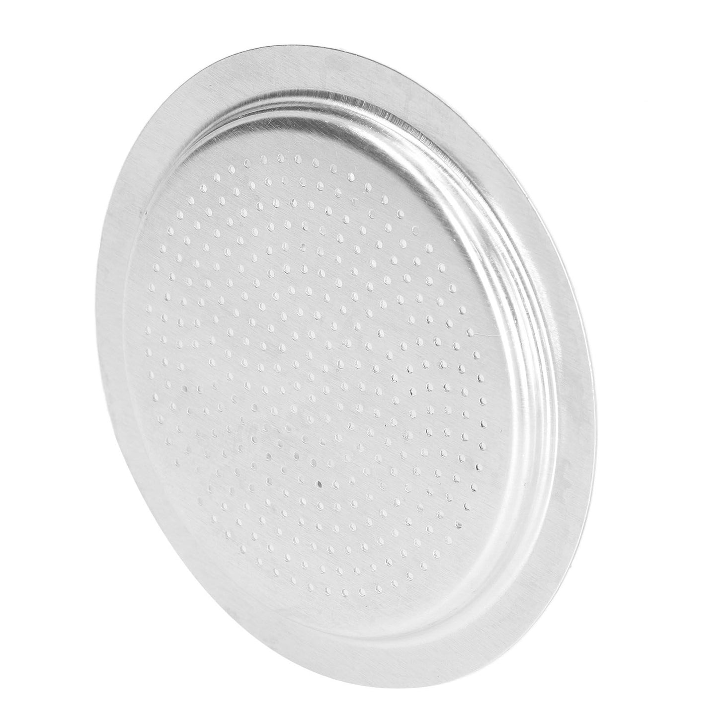 Coffee Pot Filter Sealing Ring and Filter Set Reusable Aluminum Filter Disc for Coffee Makingfor 6 People V1294-YM0523-3113220025512