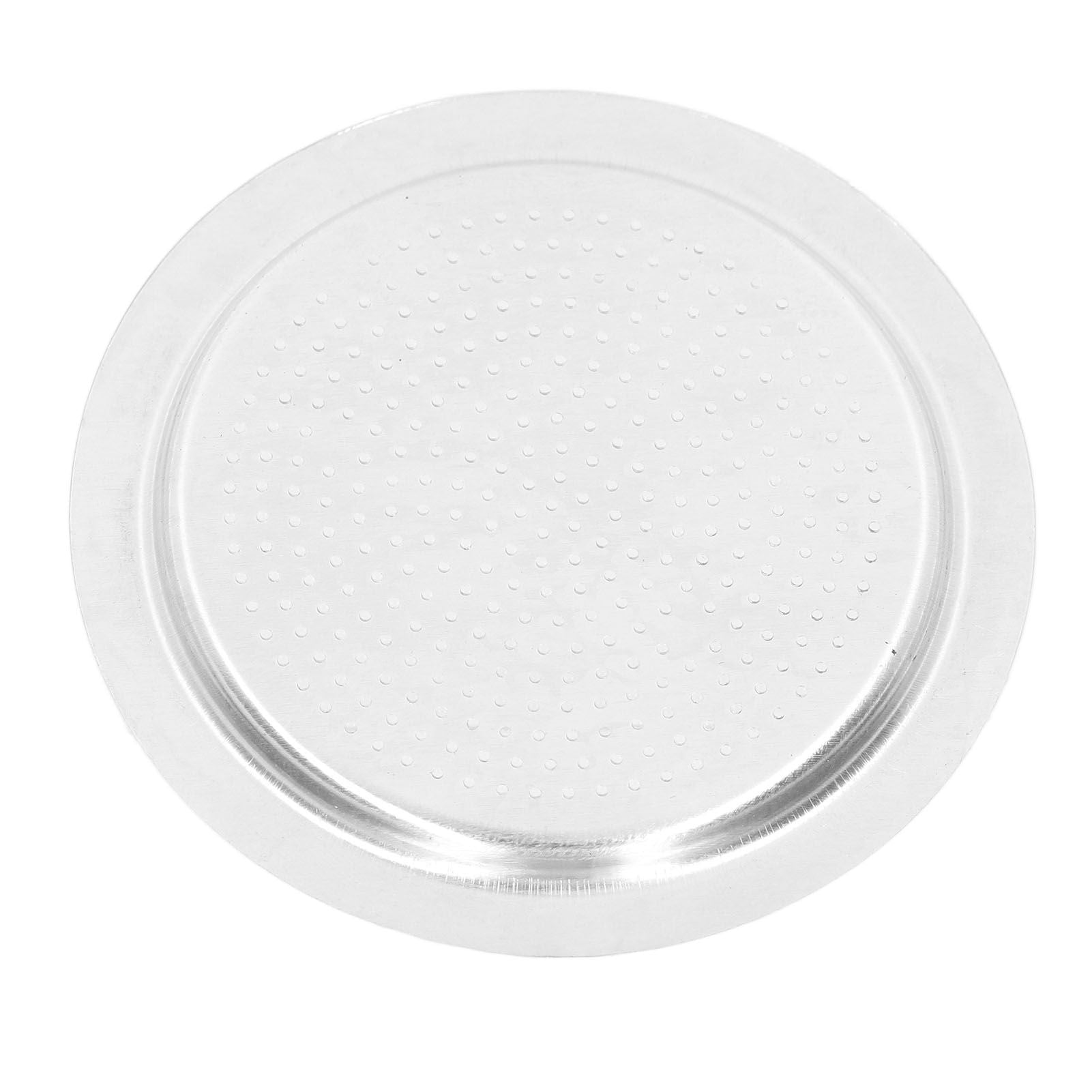 Coffee Pot Filter Sealing Ring and Filter Set Reusable Aluminum Filter Disc for Coffee Makingfor 6 People V1294-YM0523-3113220025512