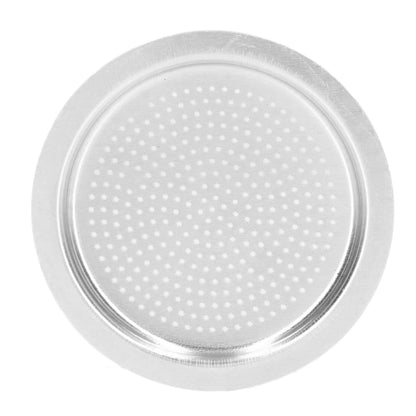 Coffee Pot Filter Sealing Ring and Filter Set Reusable Aluminum Filter Disc for Coffee Makingfor 6 People V1294-YM0523-3113220025512