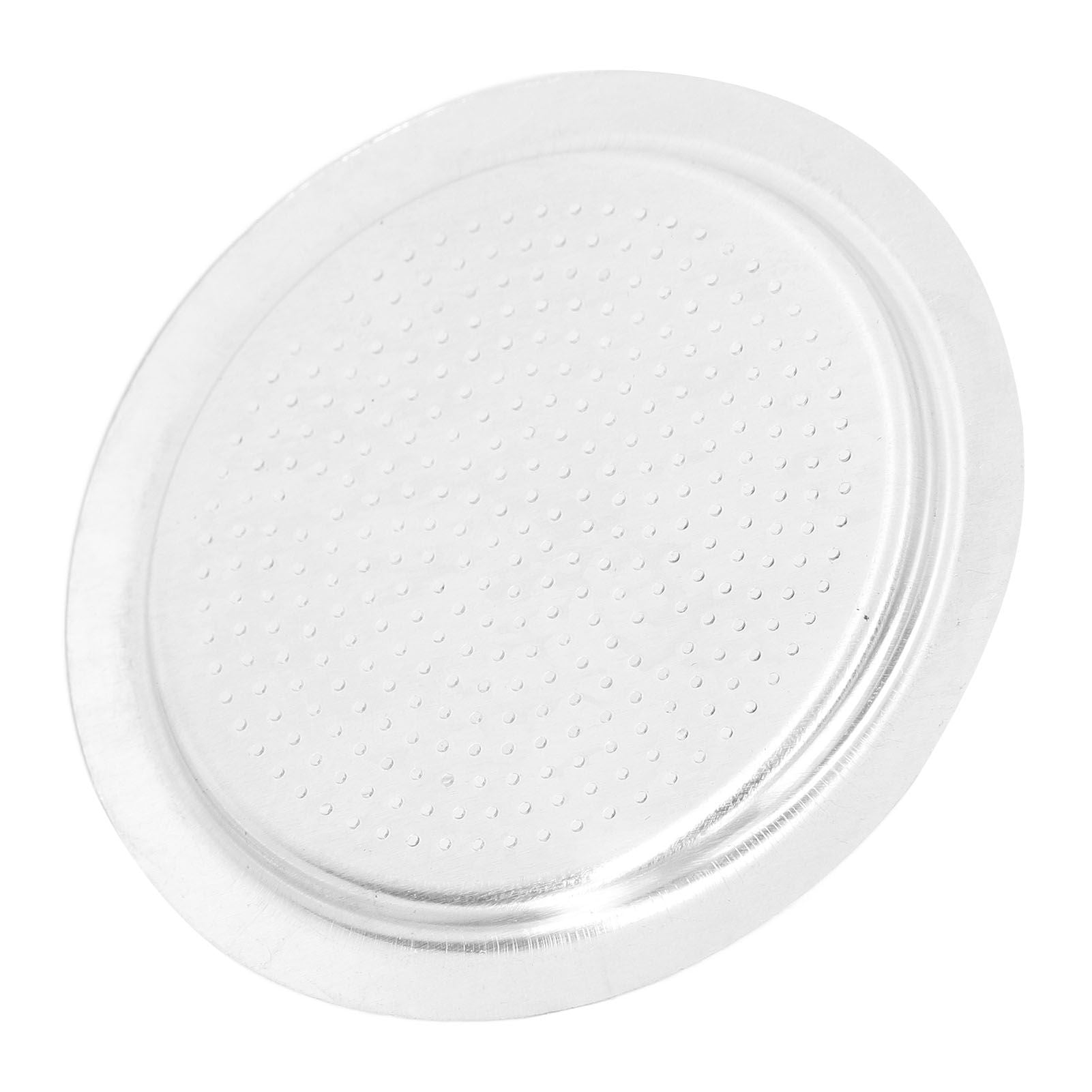 Coffee Pot Filter Sealing Ring and Filter Set Reusable Aluminum Filter Disc for Coffee Makingfor 6 People V1294-YM0523-3113220025512