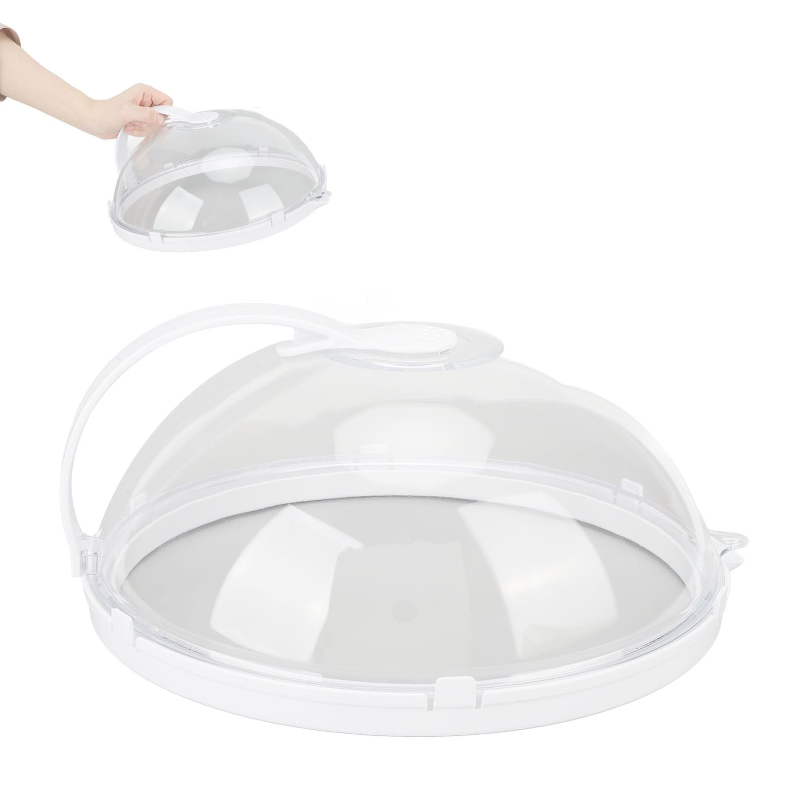 Microwave Splatter Cover Portable Oil Proof Splashproof Microwave Oven Heating Special Cover Kitchen Supplies V1294-YM0523-3113220025611