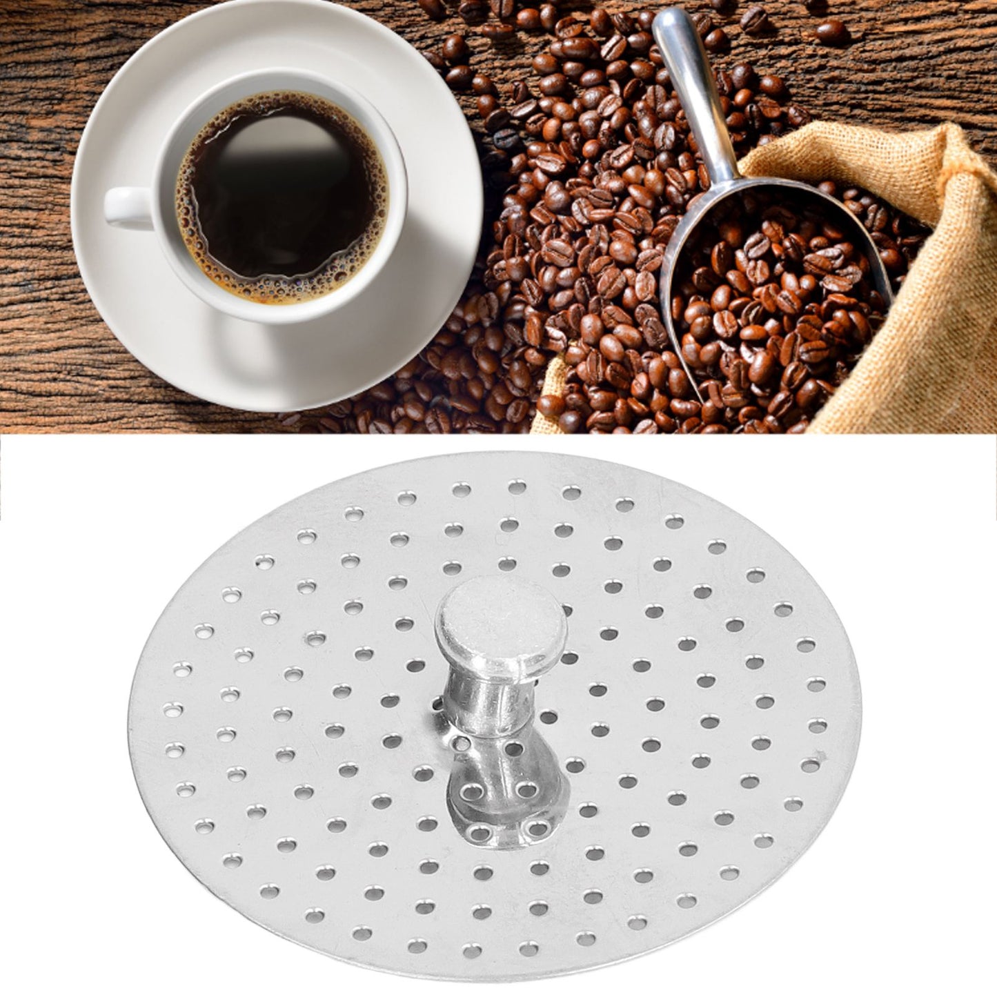 2pcs Coffee Press Replacement Filter Professional Coffee Press Replacement Filter Screen for Coffee House V1294-YM0523-3113220025811