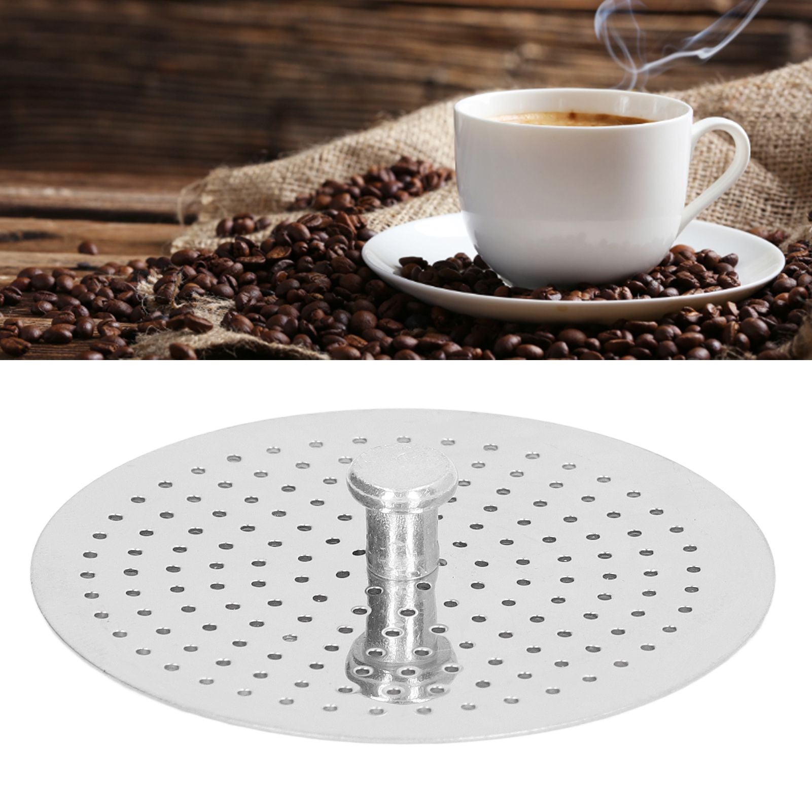 2pcs Coffee Press Replacement Filter Professional Coffee Press Replacement Filter Screen for Coffee House V1294-YM0523-3113220025812