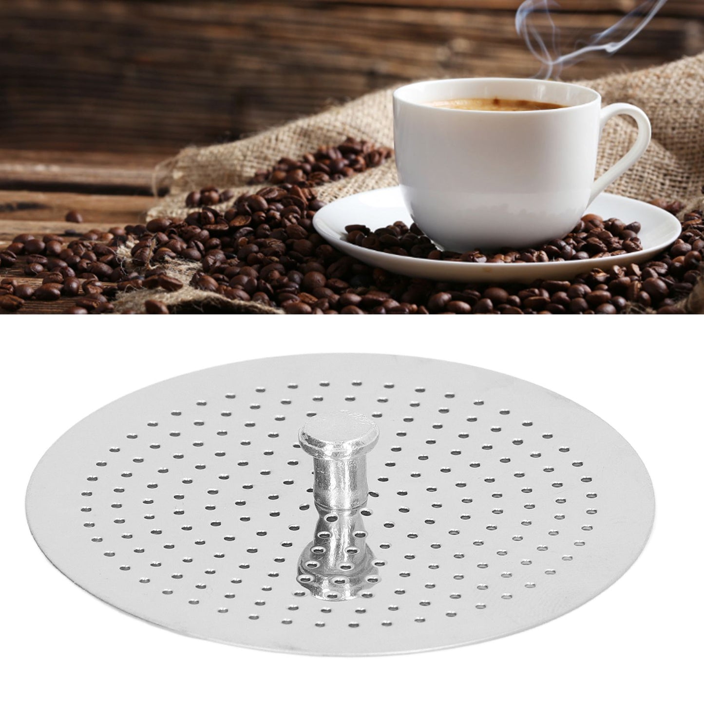 2pcs Coffee Press Replacement Filter Professional Coffee Press Replacement Filter Screen for Coffee House V1294-YM0523-3113220025813