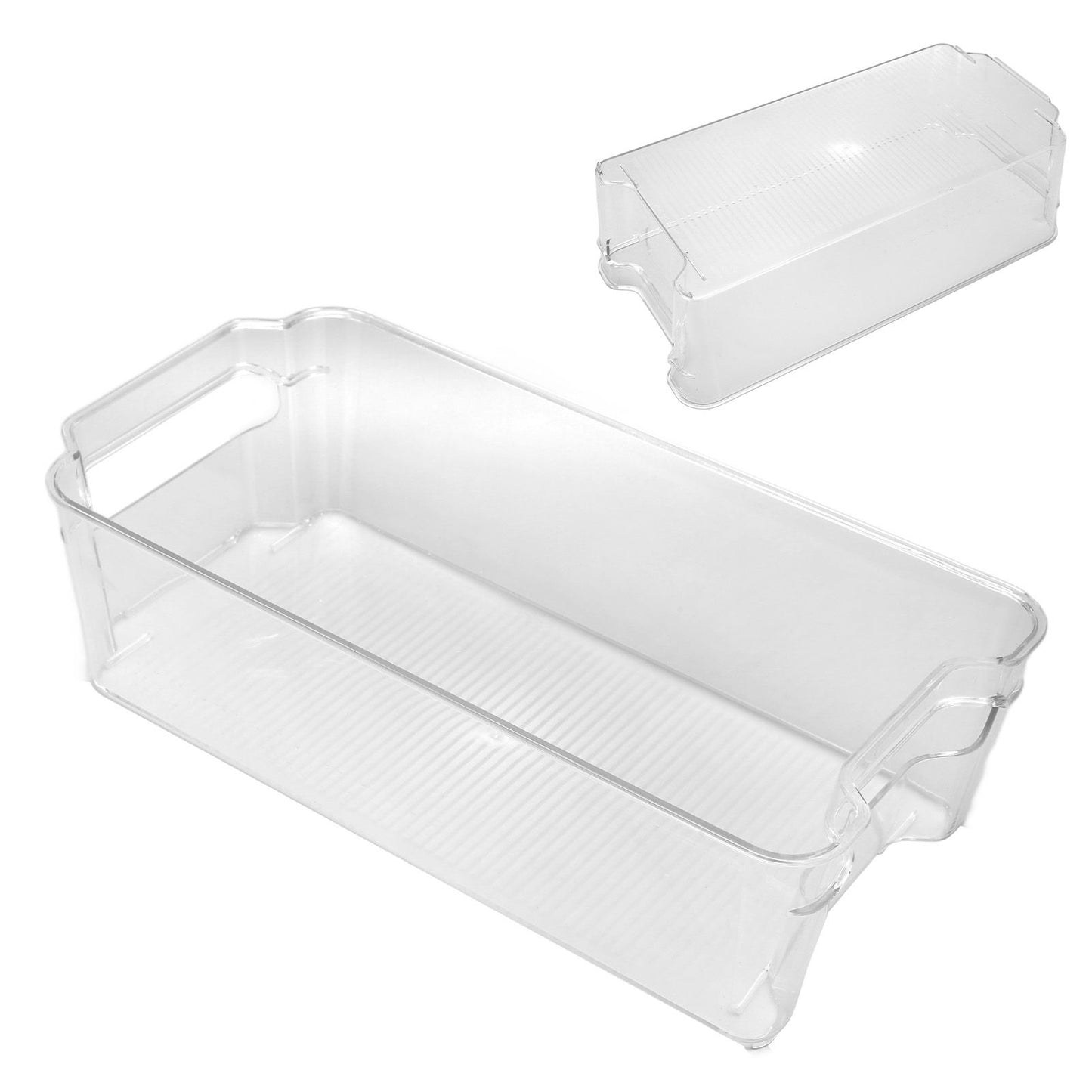 Refrigerator Storage Container PET Large Capacity Visual Design Safe Harmless Food Storage BoxSmall V1294-YM0523-3113220026811