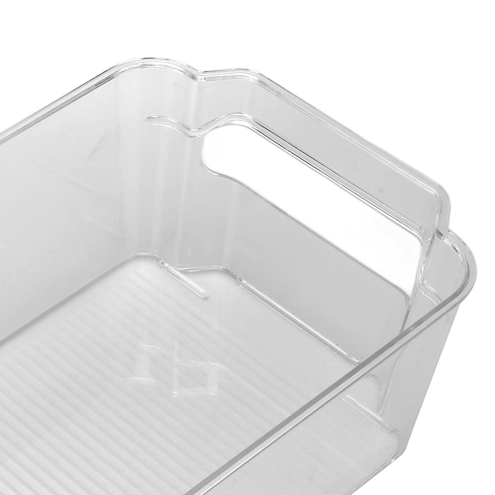 Refrigerator Storage Container PET Large Capacity Visual Design Safe Harmless Food Storage BoxSmall V1294-YM0523-3113220026811