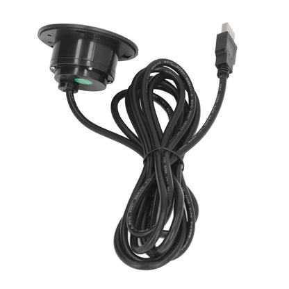 Sofa USB Charging Socket Flush Mount Installation Dual USB Charging Ports Socket for Home UseBlack V1294-YM0523-3113220029811