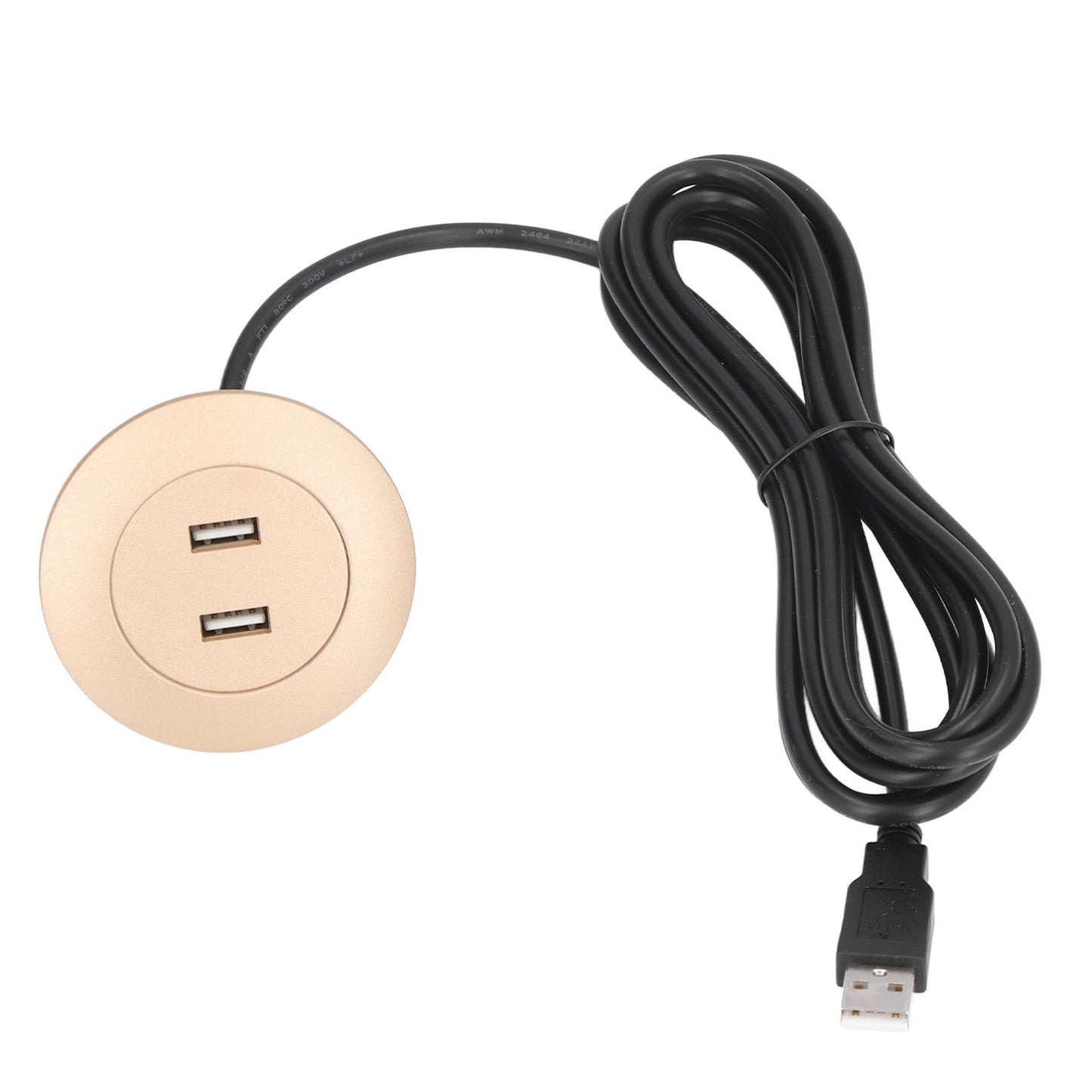 Sofa USB Charging Socket Flush Mount Installation Dual USB Charging Ports Socket for Home UseGold V1294-YM0523-3113220029813