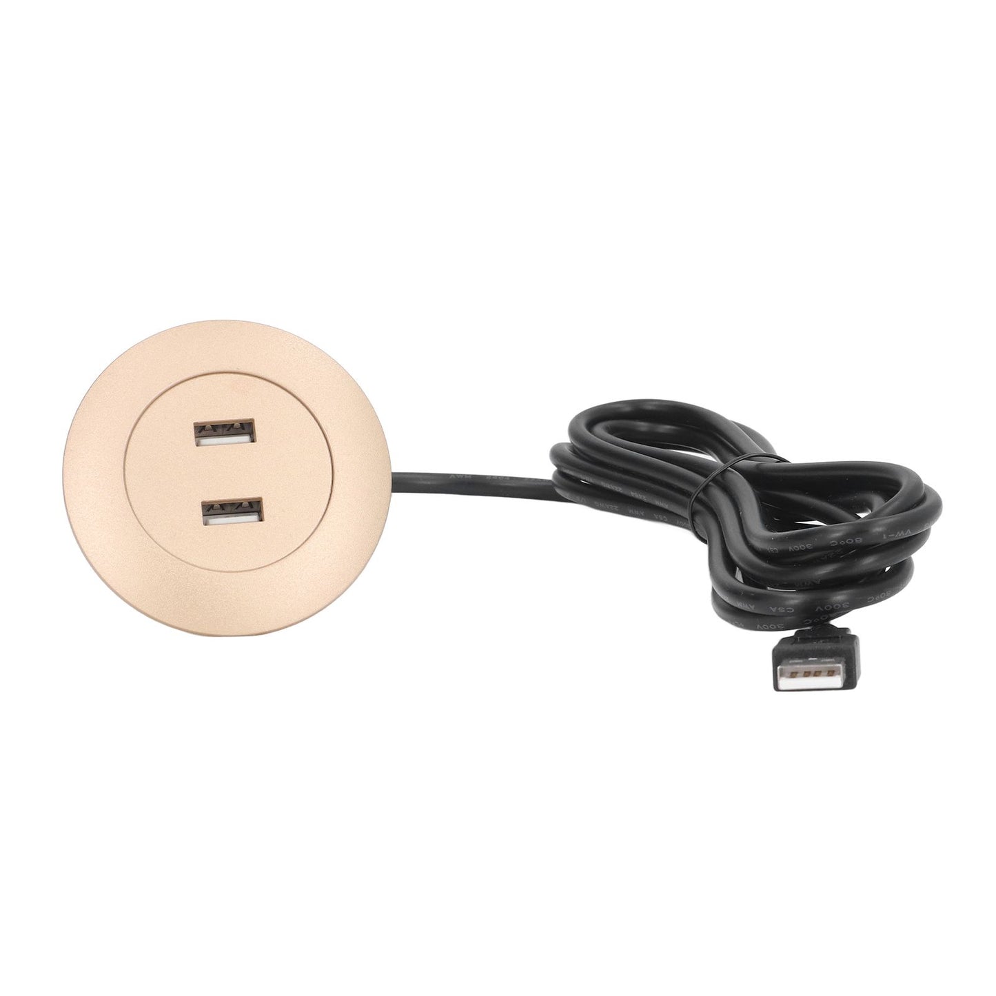 Sofa USB Charging Socket Flush Mount Installation Dual USB Charging Ports Socket for Home UseGold V1294-YM0523-3113220029813